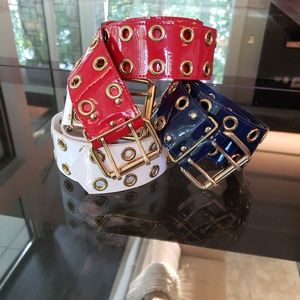 Set of 3 Vintage Belts